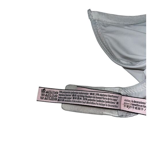 Victoria's Secret Women's T-Shirt Push-Up Full Coverage Bra Size 32D White - Picture 5 of 5